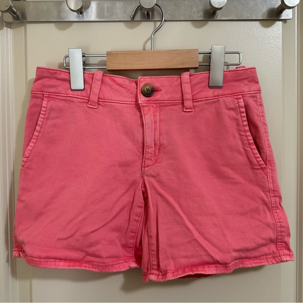 American Eagle Shorts - Twill X Super Stretch Midi Pink